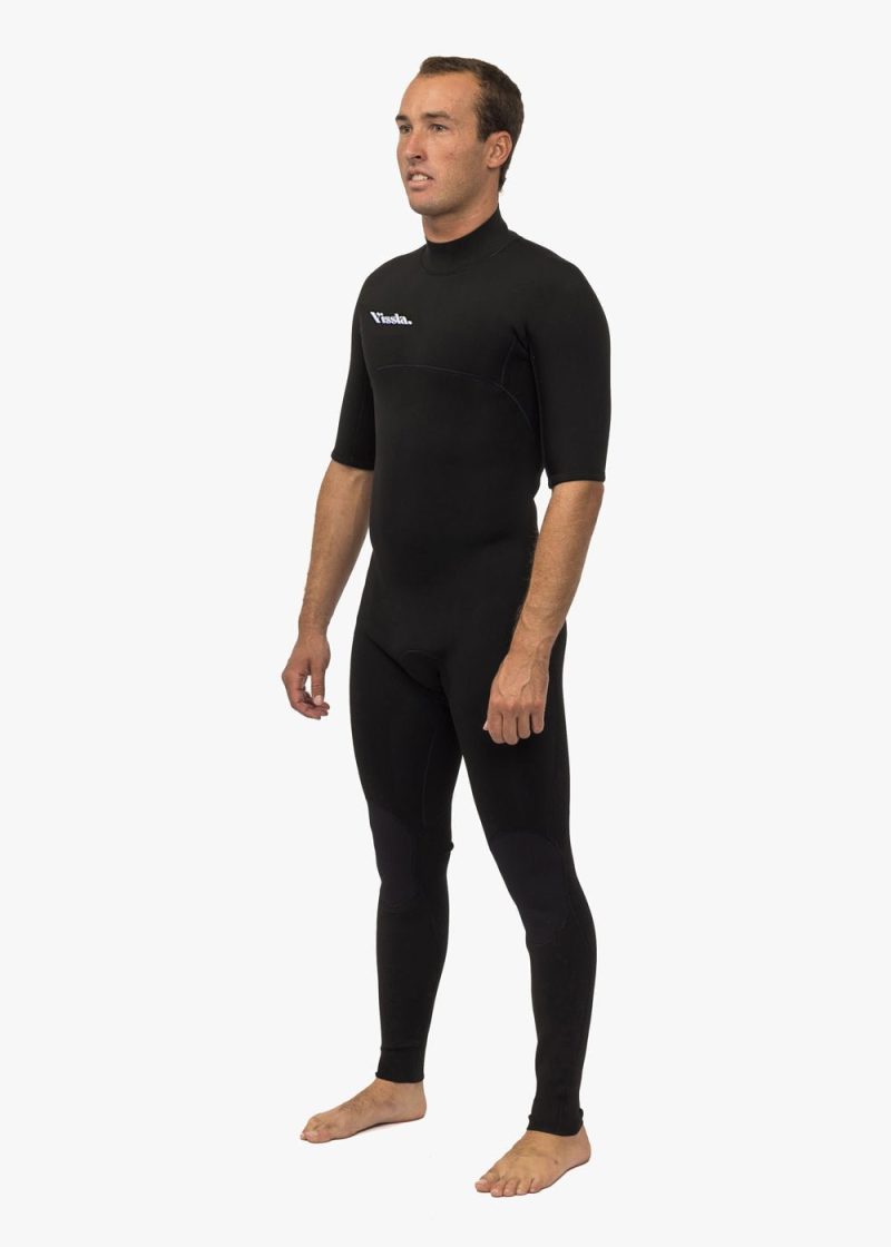 vissla 7 seas 2 2 ss full back zip blk 192076