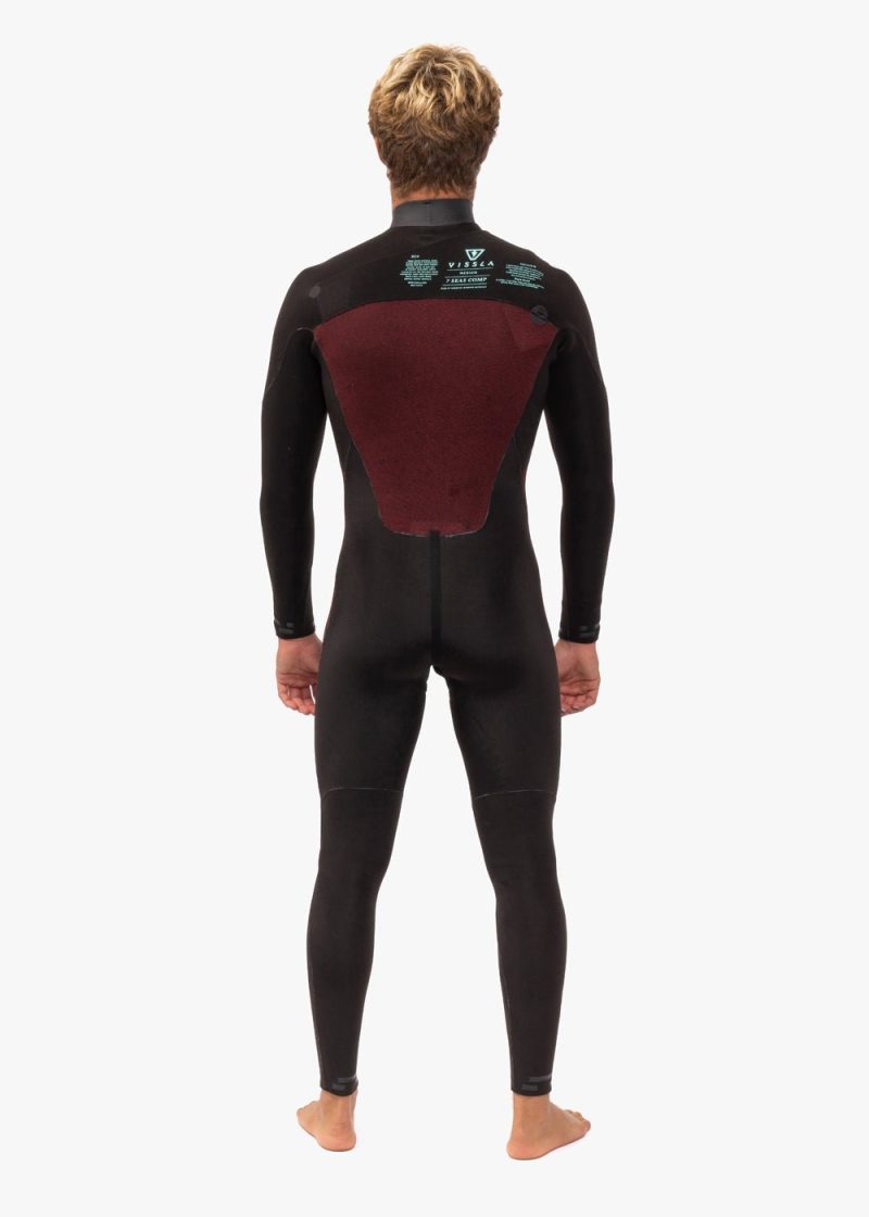 vissla 7 seas comp 3 2 full chest zip hrb 957693