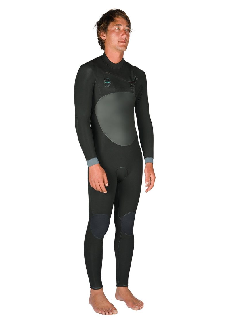 vissla north seas 4 3 full chest zip blk 119454