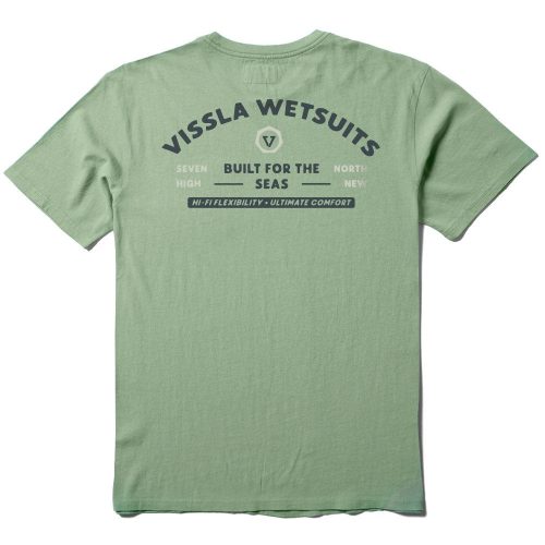 Vissla The Seas SS PKT Tee - SAG - Stoke Outlets