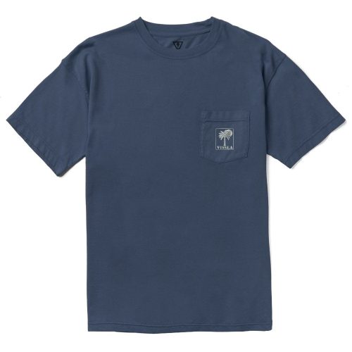 vissla tropical thrills premium organic pkt tee nvy 835419